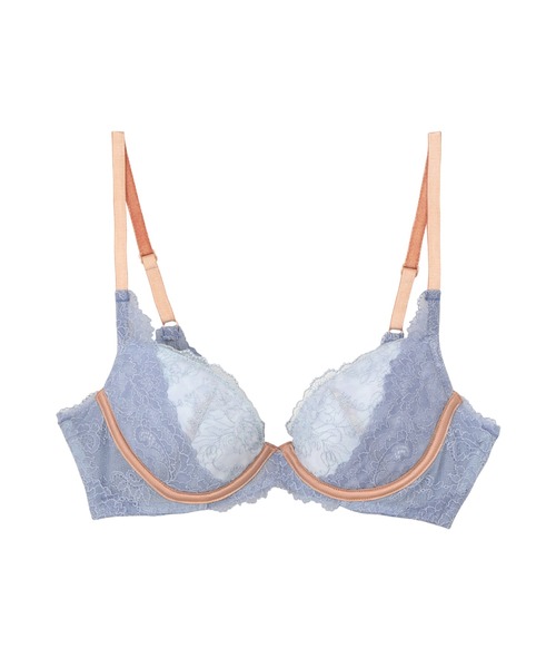 ravime(ラヴィミー)の「ヴェールアーツ デュベタッチ ブラ(B~Cカップ)(ブラジャー・レディース・ピンク/ブラック/アクア・C65/B75/C75/B70/B65/C70)」の1枚目の写真