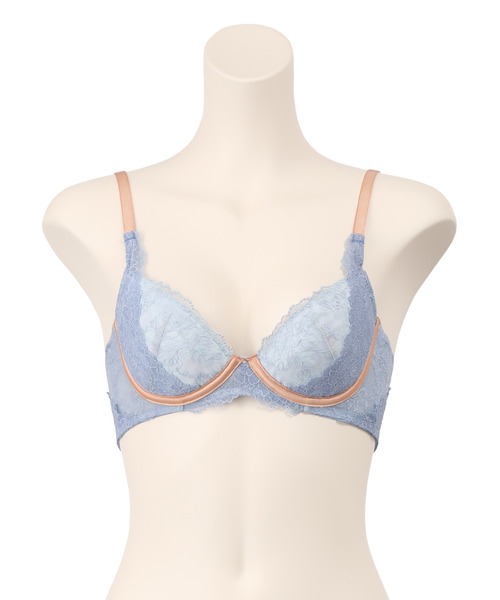 ravime(ラヴィミー)の「ヴェールアーツ デュベタッチ ブラ(B~Cカップ)(ブラジャー・レディース・ピンク/ブラック/アクア・C65/B75/C75/B70/B65/C70)」の14枚目の写真