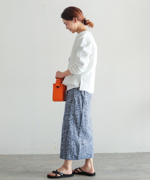 NOMBRE IMPAIR(ノンブルアンペール)の「変形ダブル鹿の子 ワイドカーデ(カーディガン/ボレロ・レディース・ホワイト/グレー・FREE)」の5枚目の写真