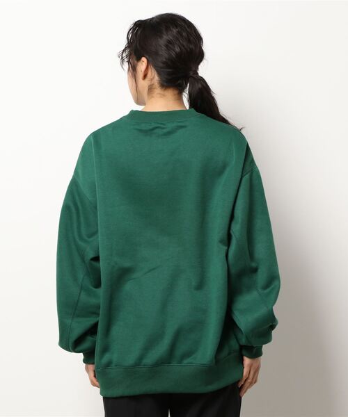 ems excite(エムズエキサイト)の「プリントBIGトレーナー(Tシャツ/カットソー・レディース・オフホワイト/グリーン/レッド・FREE)」の7枚目の写真