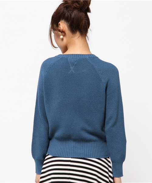 Ray BEAMS(レイビームス)の「Ray BEAMS / "Sweet Y.C." ロゴプルオーバー(その他トップス・レディース・ホワイト/ロイヤルブルー・ONE SIZE)」の3枚目の写真