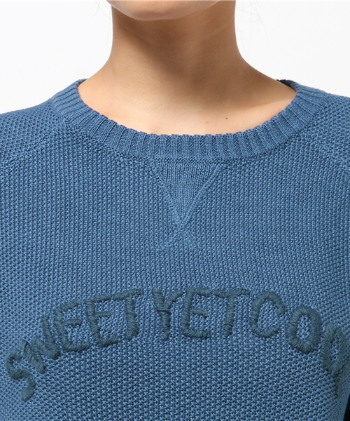 Ray BEAMS(レイビームス)の「Ray BEAMS / "Sweet Y.C." ロゴプルオーバー(その他トップス・レディース・ホワイト/ロイヤルブルー・ONE SIZE)」の4枚目の写真