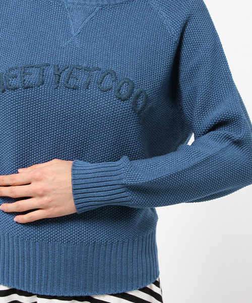 Ray BEAMS(レイビームス)の「Ray BEAMS / "Sweet Y.C." ロゴプルオーバー(その他トップス・レディース・ホワイト/ロイヤルブルー・ONE SIZE)」の11枚目の写真