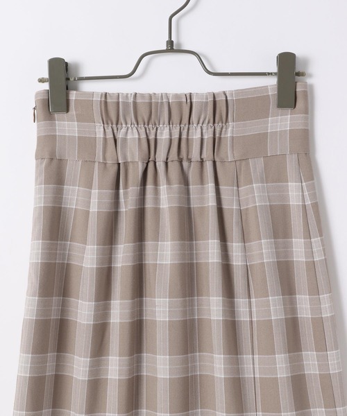 Heather（ヘザー）の「チェック柄ナローマーメイドスカート　261838（スカート・レディース・グレー系その他/ホワイト系その他/ベージュ系その他・M/S）」の8枚目の写真