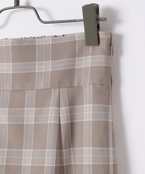 Heather（ヘザー）の「チェック柄ナローマーメイドスカート　261838（スカート・レディース・グレー系その他/ホワイト系その他/ベージュ系その他・M/S）」の18枚目の写真