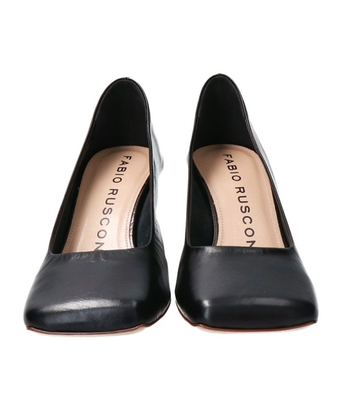 FABIO RUSCONI（ファビオルスコーニ）の「【FABIO RUSCONI】ワイドスクエアトウパンプス(F21101)（パンプス・レディース・ブラック/ライトベージュ・38/39/35/36/37）」の8枚目の写真