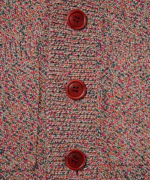 MASU（エムエーエスユー）の「MELANGE LOOSE CARDIGAN（カーディガン