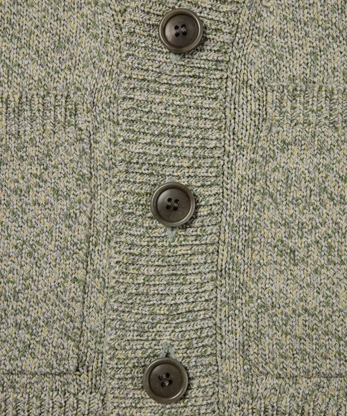 MASU（エムエーエスユー）の「MELANGE LOOSE CARDIGAN（カーディガン