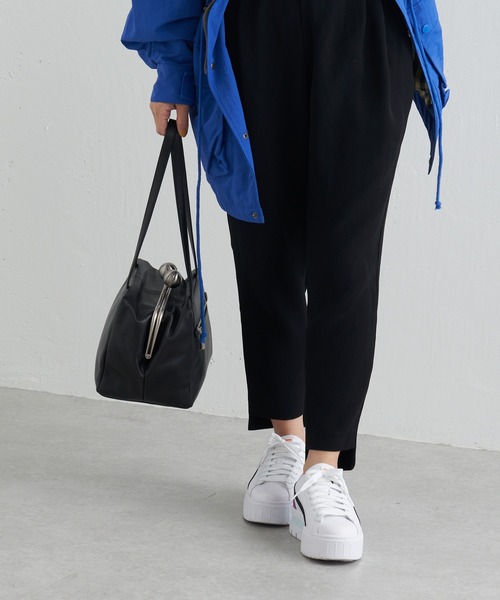 Kawa-Kawa（カワカワ）の「【kawa-kawa(カワカワ)】NO1295 口金スクエアトートバッグ（トートバッグ・レディース・ブラック・FREE）」の19枚目の写真