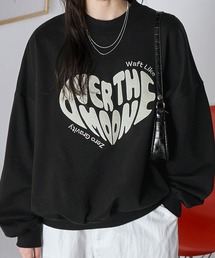 PARAMUS MINNESOTA LOGO CREW NECK SWEAT SHIRTS / パラマス ミネソタ アーチロゴ 配色刺繍 クルーネック スウェットシャツブラック系3