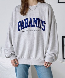 PARAMUS MINNESOTA LOGO CREW NECK SWEAT SHIRTS / パラマス ミネソタ アーチロゴ 配色刺繍 クルーネック スウェットシャツ