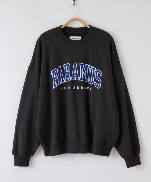PARAMUS MINNESOTA LOGO CREW NECK SWEAT SHIRTS / パラマス