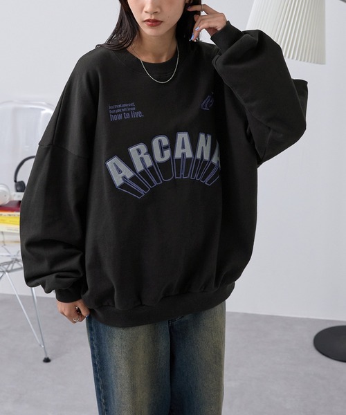 【未使用】スウェットシャツ セール】PARAMUS MINNESOTA LOGO CREW NECK SWEAT SHIRTS