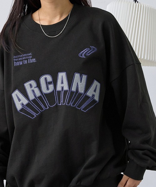 【関税込み】ロゴ パッチ クルーネック スウェットシャツ Amazon.co.jp: [ストーンアイランド] ガーメントダイ ショルダー