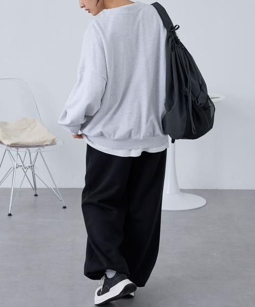 PARAMUS MINNESOTA LOGO CREW NECK SWEAT SHIRTS / パラマス