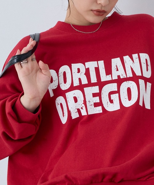 セール】PARAMUS MINNESOTA LOGO CREW NECK SWEAT SHIRTS / パラマス