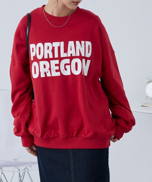 セール】PARAMUS MINNESOTA LOGO CREW NECK SWEAT SHIRTS / パラマス