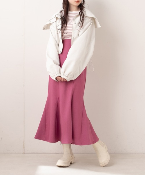 ロングマーメイドスカート