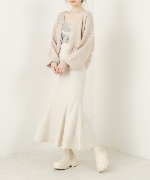 ロングマーメイドスカート