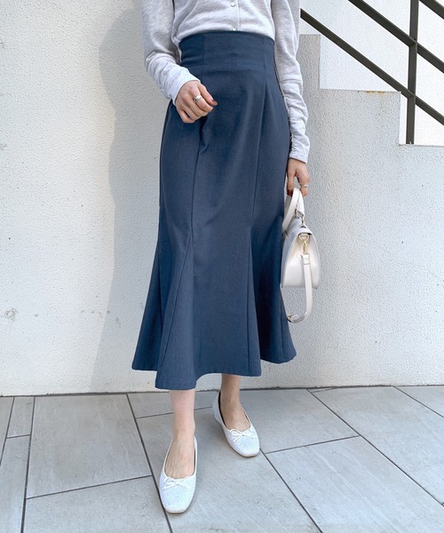 ロングマーメイドスカート