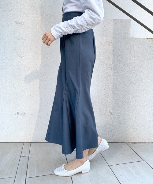 ロングマーメイドスカート