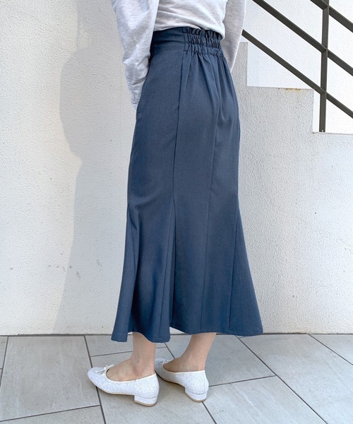 ロングマーメイドスカート