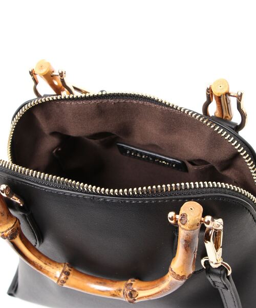 FREE'S MART（フリーズマート）の「バンブーミニショルダーバッグ（ショルダーバッグ・レディース・ブラック/ホワイト/グリーン/ブラウン系その他・ﾌﾘ-）」の9枚目の写真