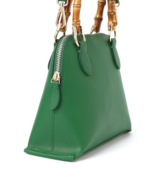 FREE'S MART（フリーズマート）の「バンブーミニショルダーバッグ（ショルダーバッグ・レディース・ブラック/ホワイト/グリーン/ブラウン系その他・ﾌﾘ-）」の16枚目の写真