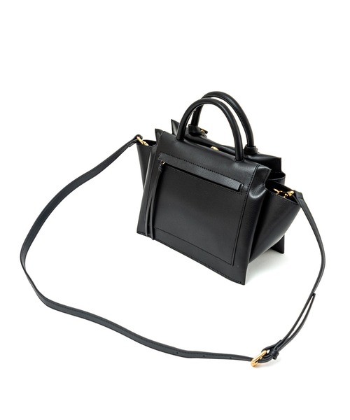 VitaFelice（ヴィータフェリーチェ）の「3スペース2wayミニハンドバッグ（ハンドバッグ・レディース・アイボリー/ベージュ系その他/ブラック/ライトブルー・FREE）」の18枚目の写真