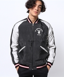 HYSTERIC GLAMOUR × PLAYBOY フィールドジャケット538 HYSTERIC GLAMOUR(ヒステリックグラマー)の「PLAYBOY FEML IN