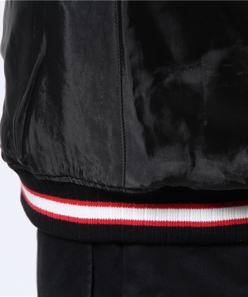 HYSTERIC GLAMOUR（ヒステリックグラマー）の「PLAYBOY FEML IN刺繍 スカジャン（ブルゾン・メンズ・ピンク/ブラック・SMALL/MEDIUM/LARGE）」の12枚目の写真