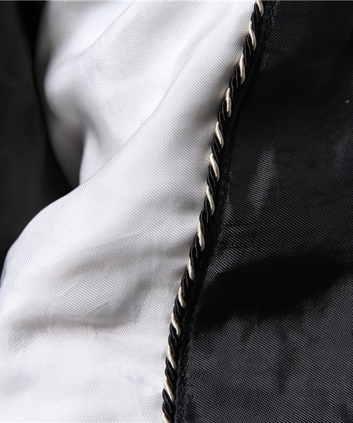 HYSTERIC GLAMOUR（ヒステリックグラマー）の「PLAYBOY FEML IN刺繍 スカジャン（ブルゾン・メンズ・ピンク/ブラック・SMALL/MEDIUM/LARGE）」の9枚目の写真