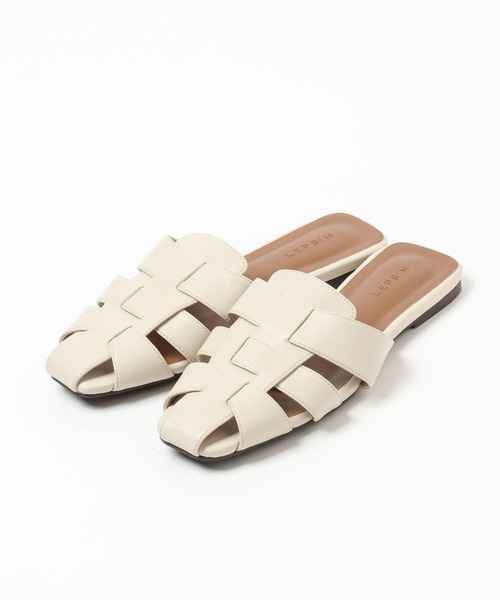 LEPSIM(レプシィム)の「グルカミュール 274199(サンダル・レディース・ブラック/ベージュ/アイボリー・LARGE/MEDIUM)」の14枚目の写真