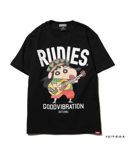 RUDIE'S(ルーディーズ)の「RUDIE'S x CRAYON SHINCHAN DREADROCK TEE / ルーディーズ × クレヨンしんちゃん ドレッドロック T(Tシャツ/カットソー・メンズ・ホワイト/ブラック・M/S/L/XXL/XL)」の17枚目の写真