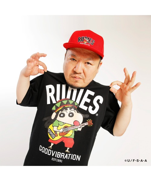 RUDIE'S x CRAYON SHINCHAN DREADROCK TEE / ルーディーズ × クレヨン