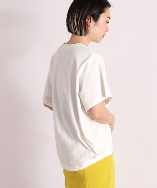 ★PATOU★ロゴ ポルカドット タイフロント Tシャツ 送料関税込み セール】ノスタルジックロゴ バックタックTシャツ（Tシャツ