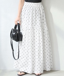 coca（coca） | ドット切り替えスカート(スカート)