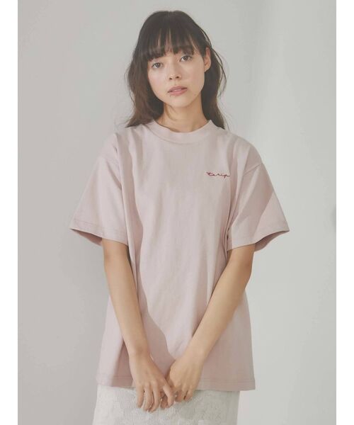 merry jenny（メリージェニー）の「tulip Tee（Tシャツ/カットソー・レディース・ピンク/ブルー/アイボリー・FREE）」の22枚目の写真