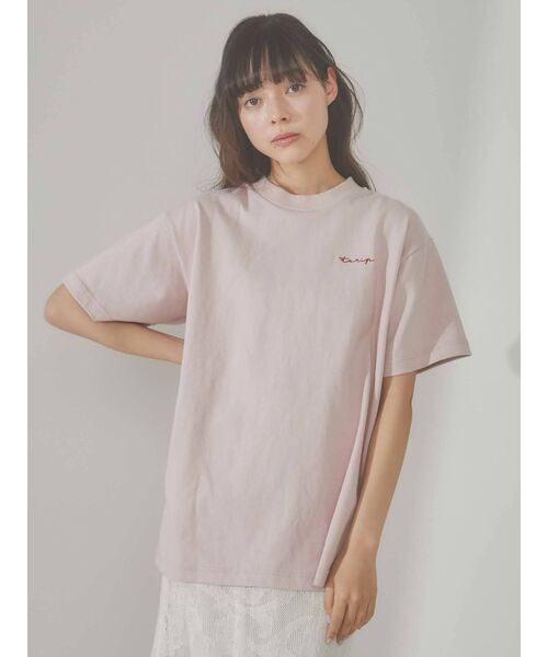 merry jenny（メリージェニー）の「tulip Tee（Tシャツ/カットソー・レディース・ピンク/ブルー/アイボリー・FREE）」の21枚目の写真