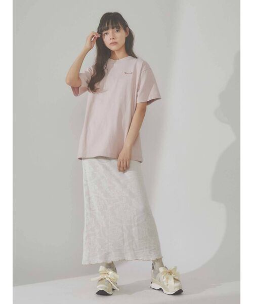 merry jenny（メリージェニー）の「tulip Tee（Tシャツ/カットソー・レディース・ピンク/ブルー/アイボリー・FREE）」の19枚目の写真