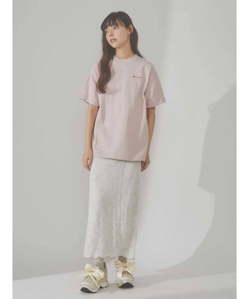 merry jenny（メリージェニー）の「tulip Tee（Tシャツ/カットソー・レディース・ピンク/ブルー/アイボリー・FREE）」の18枚目の写真