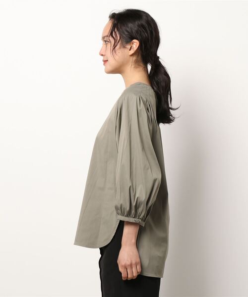 ANAYI（アナイ）の「コンパクトブロードタックソデ ブラウス（シャツ 