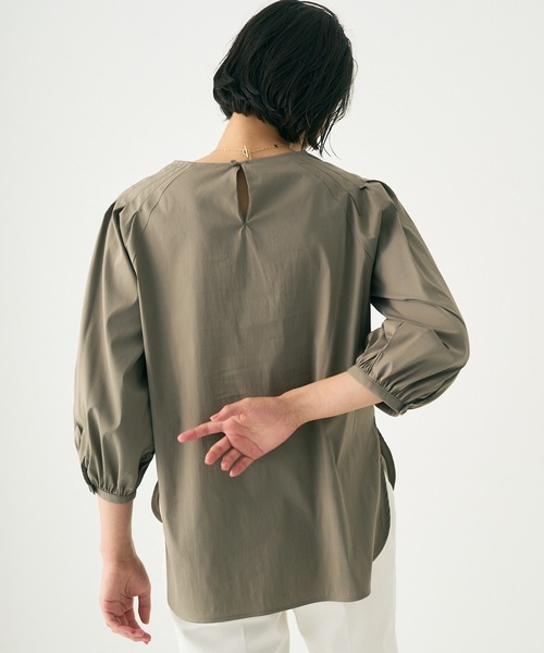 ANAYI（アナイ）の「コンパクトブロードタックソデ ブラウス（シャツ 