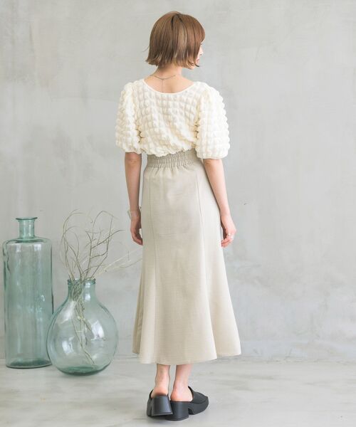 RETRO GIRL(レトロガール)の「ポコポコ2WAYトップス(その他トップス・レディース・オフホワイト/イエロー/ブルー・FREE)」の19枚目の写真