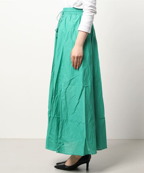 reca（レカ）の「コットンボリュームスカート（スカート・レディース・ブラック/グリーン/パープル・FREE）」の4枚目の写真