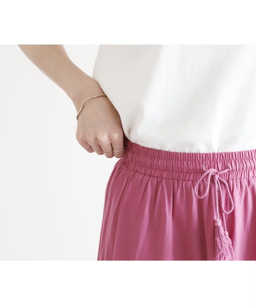 reca（レカ）の「コットンボリュームスカート（スカート・レディース・ブラック/グリーン/パープル・FREE）」の9枚目の写真