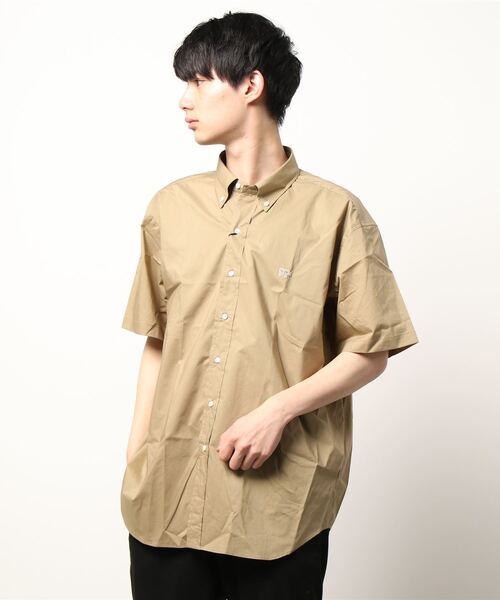 SCYE BASICS(サイベーシックス)の「SCYE BASICS | 〈別注〉ボタンダウン半袖シャツ MEN(シャツ/ブラウス・メンズ・オフホワイト/ベージュ/ブルー・36/38/40)」の7枚目の写真