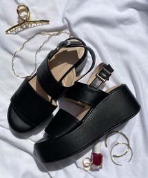 WEGO | WEGO/厚底2ベルトサンダル(サンダル)