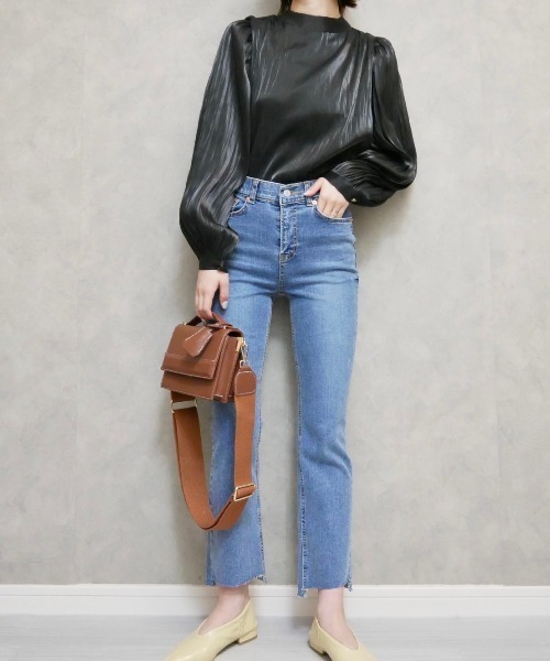 Reurie'（レウリィ）の「スクエアショルダーバッグ（ショルダーバッグ・レディース・ブラック/ブラウン・FREE）」の17枚目の写真