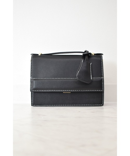 Reurie'（レウリィ）の「スクエアショルダーバッグ（ショルダーバッグ・レディース・ブラック/ブラウン・FREE）」の19枚目の写真